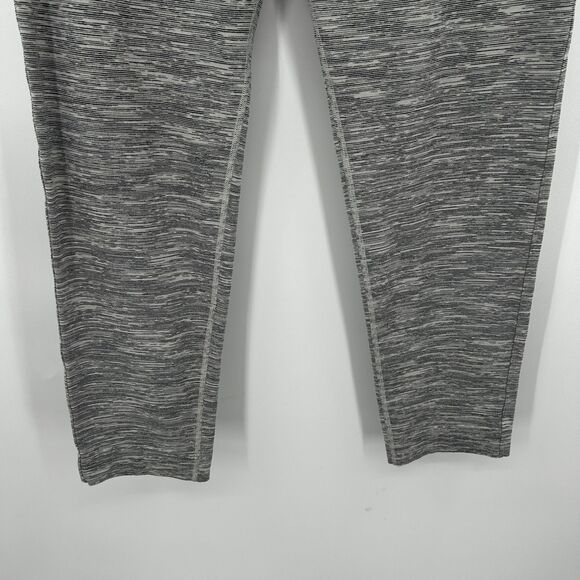 LULULEMON Women's Heather Gray Cropped Pull On Athleisure Jet Pants Size Large - Picture 4 of 5